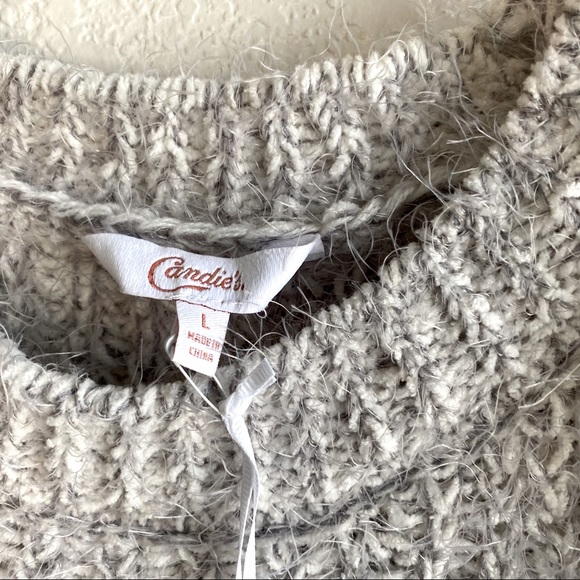 Candies eye lash pullover knit sweater - Picture 3 of 5